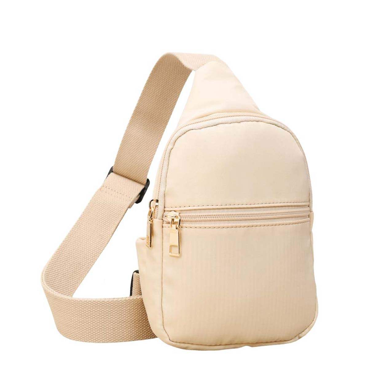 Solid Nylon Mini Sling Bag - Madeline Love - Flyclothing LLC