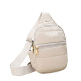 Solid Puffer Mini Sling Bag - Madeline Love - Flyclothing LLC
