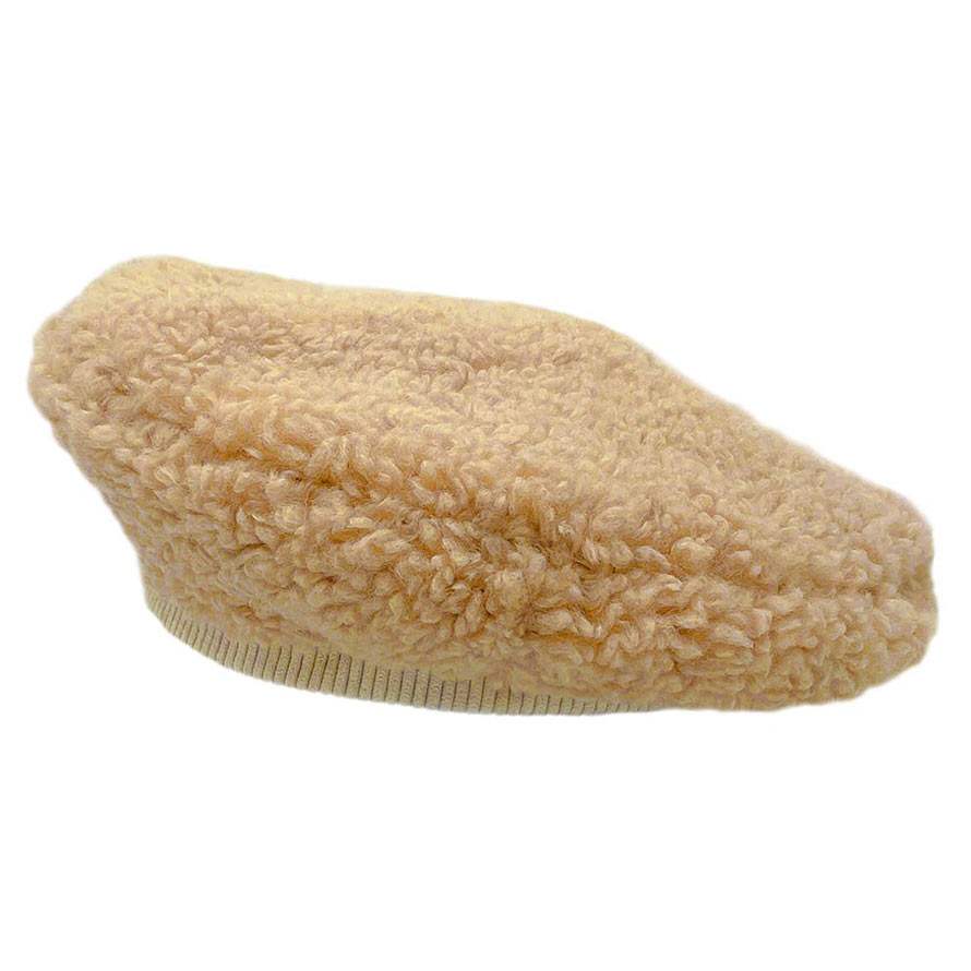 Solid Sherpa Beret Hat - Madeline Love - Flyclothing LLC