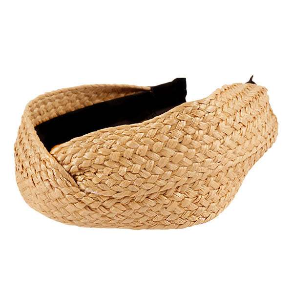 Straw Knot Headband - Madeline Love - Flyclothing LLC
