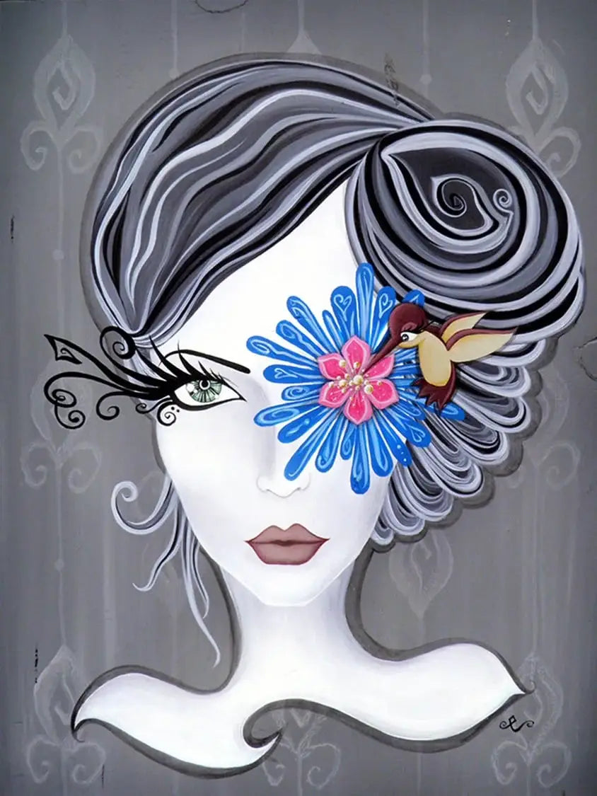 Black Market Art Company Beija Flor Print - Black Market Art Company - Flyclothing LLC