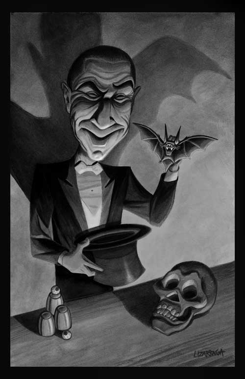 Black Market Art Company The Great Lugosi Print - Black Market Art Company - Flyclothing LLC