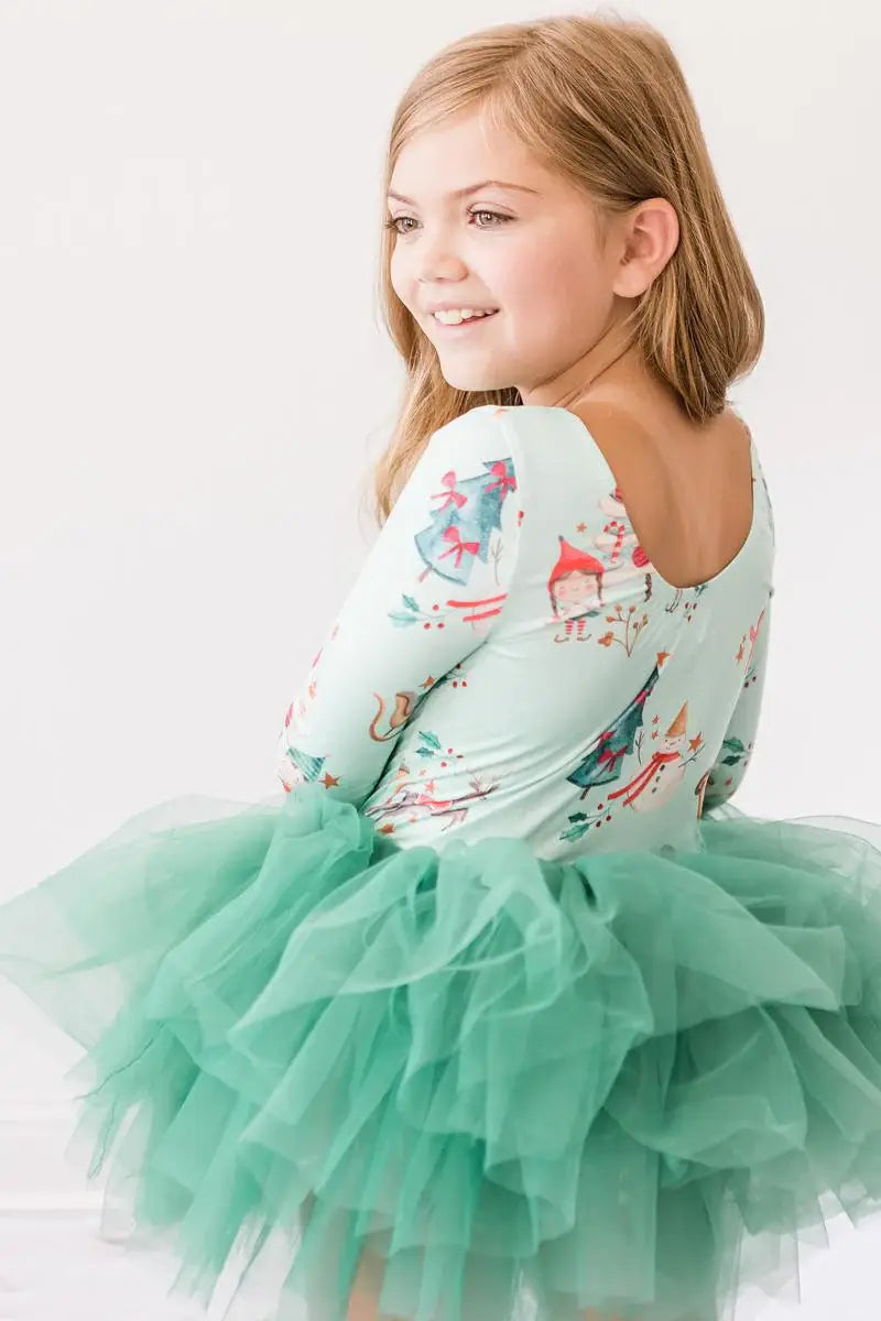 Believe in Your Elf 3/4 Tutu Leotard - Mila & Rose ® - Flyclothing LLC