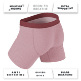 The Bell Pep | Red Chambray Ball Hammock® Pouch Underwear - Shinesty - Flyclothing LLC