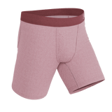The Bell Pep | Red Chambray Long Leg Ball Hammock® Pouch Underwear With Fly - Shinesty - Flyclothing LLC