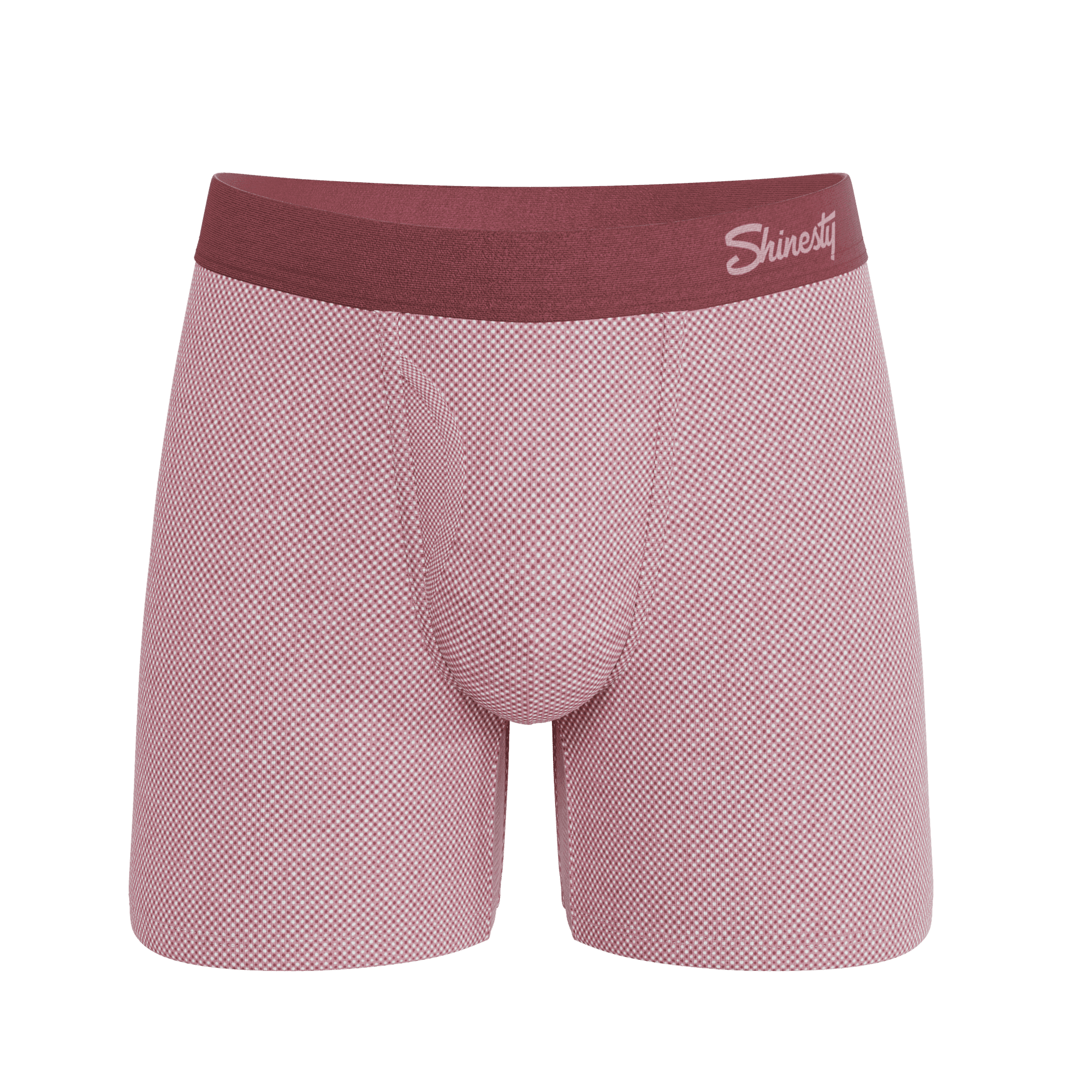 The Bell Pep | Red Chambray Ball Hammock® Pouch Underwear With Fly - Shinesty - Flyclothing LLC