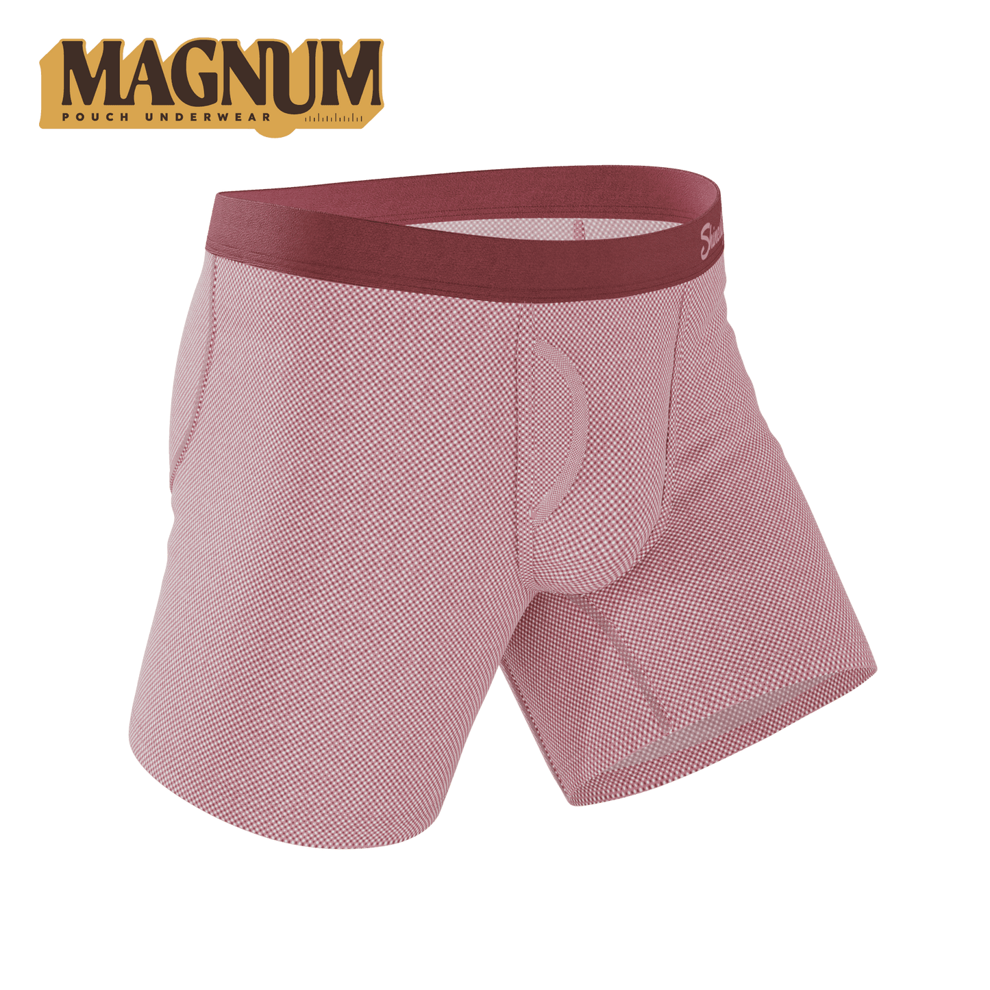 The Bell Pep | Red Chambray Ball Hammock® Magnum Big Pouch Underwear - Shinesty - Flyclothing LLC