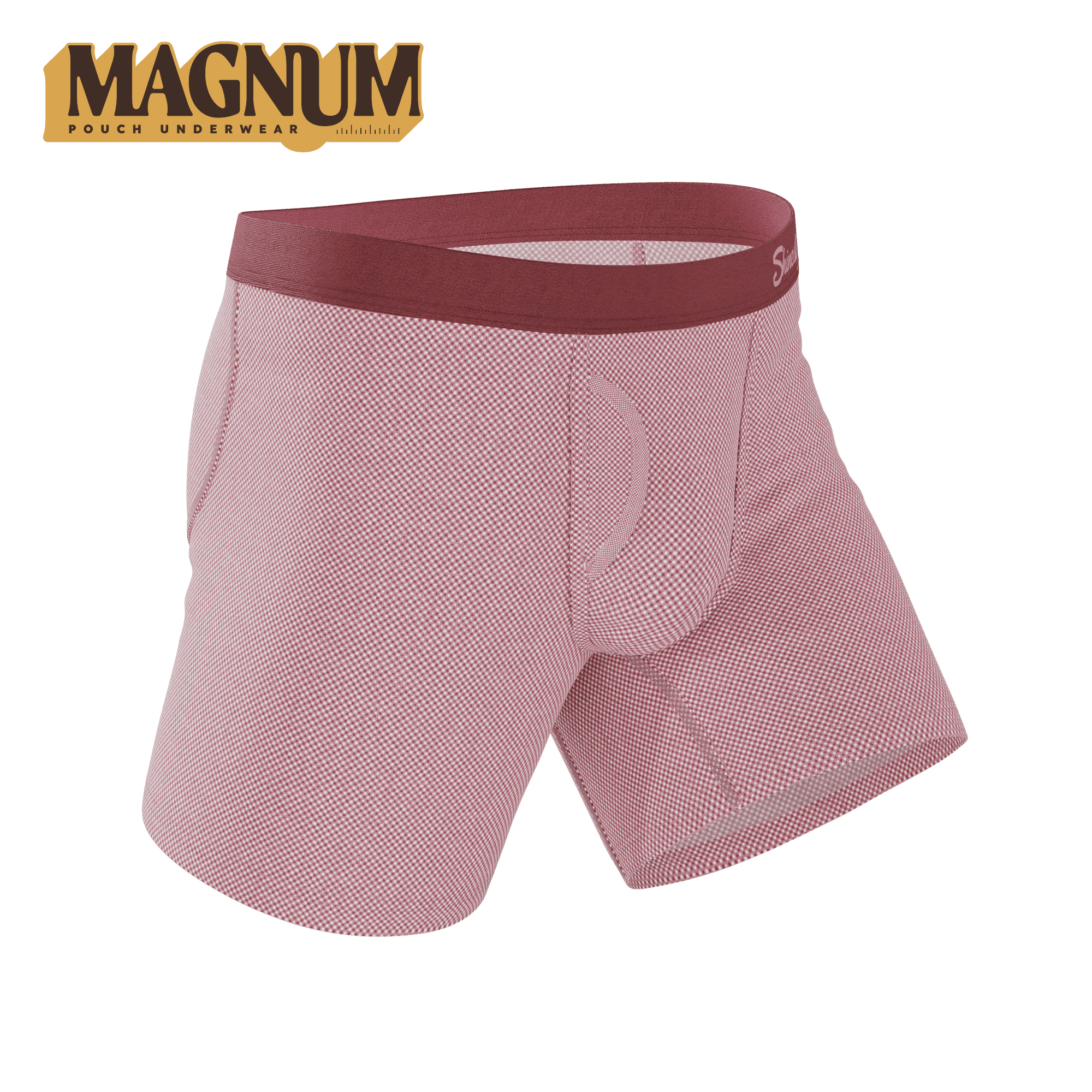 The Bell Pep | Red Chambray Ball Hammock® Magnum Big Pouch Underwear - Shinesty - Flyclothing LLC
