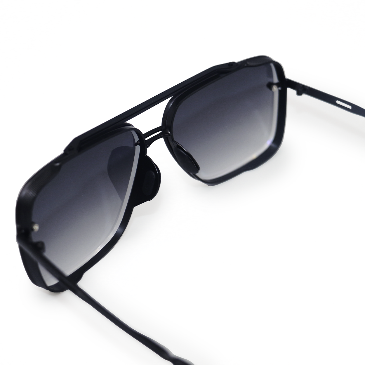Bella Midnight - Tangle Free Aviator Sunglasses - TopFoxx - Flyclothing LLC