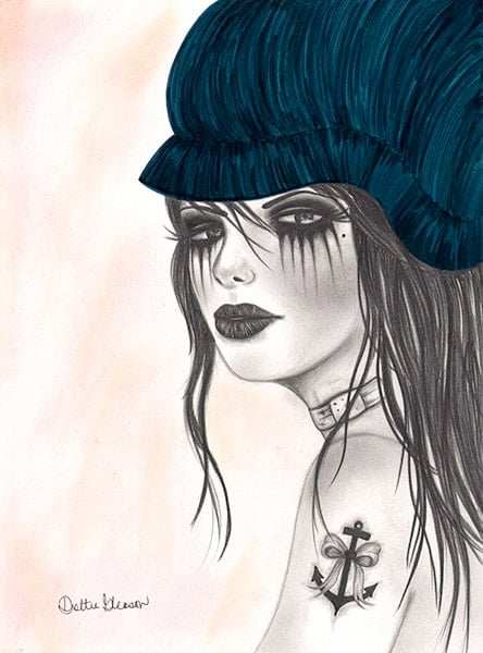 Black Market Art Company Bella Print - Black Market Art Company - Flyclothing LLC