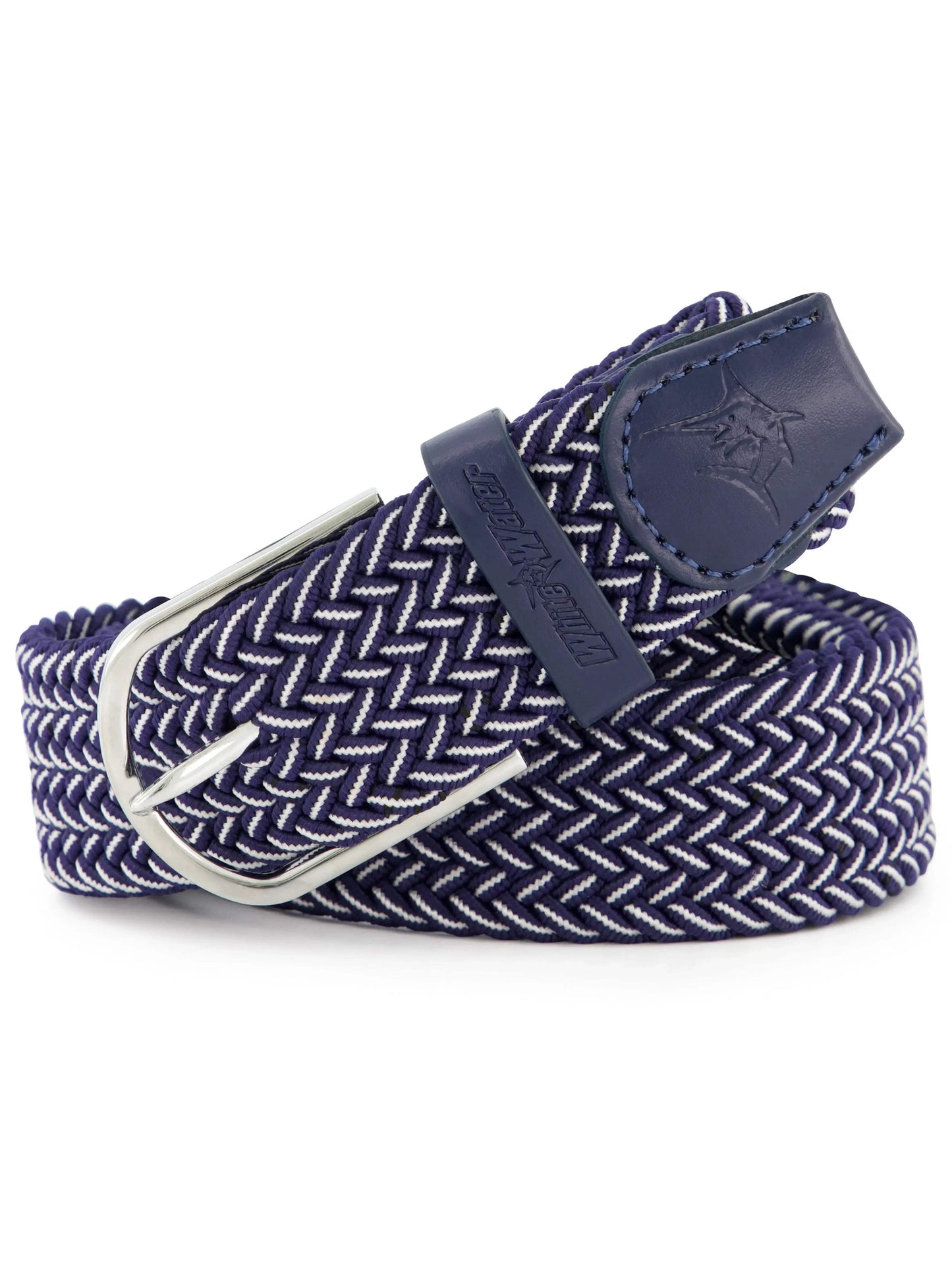 Waterline Braided Belt - White Water Life - Flyclothing LLC