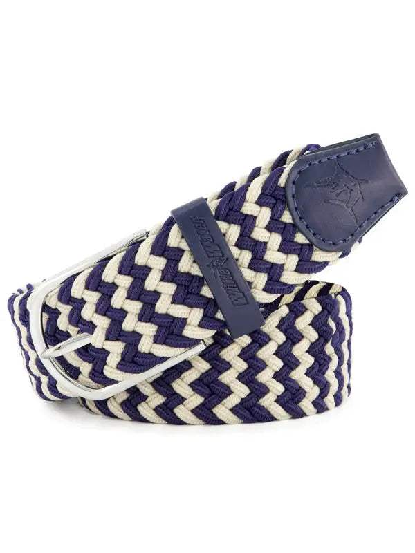 Waterline Braided Belt - White Water Life - Flyclothing LLC