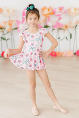 Berry Picnic S/S Twirl Leotard - Mila & Rose ® - Flyclothing LLC