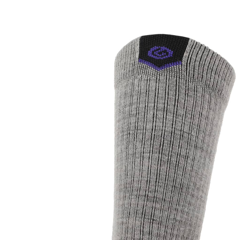 3 Pack Berry - Hike Crew Midweight Merino Wool Sock - GRIP6 - Flyclothing LLC