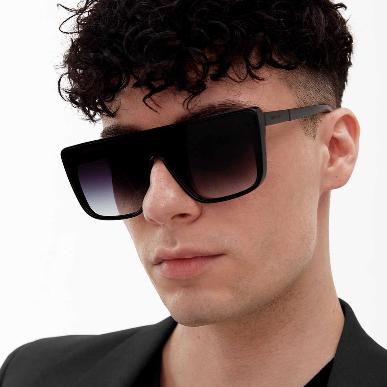 Sustainable Rayz - Limited Edition Black Squared Sunglasses - TopFoxx - Flyclothing LLC