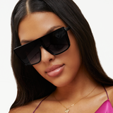 Sustainable Rayz - Limited Edition Black Squared Sunglasses - TopFoxx - Flyclothing LLC