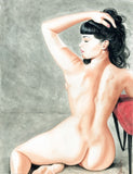 Black Market Art Company Betty Cakes Print