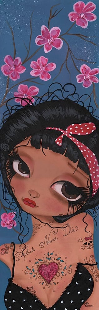 Black Market Art Company Betty Pin Up Girl Print