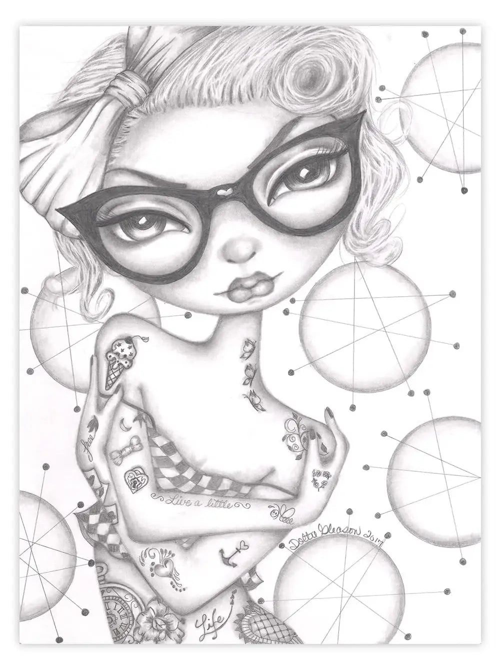 Black Market Art Company Betty Print - Black Market Art Company - Flyclothing LLC