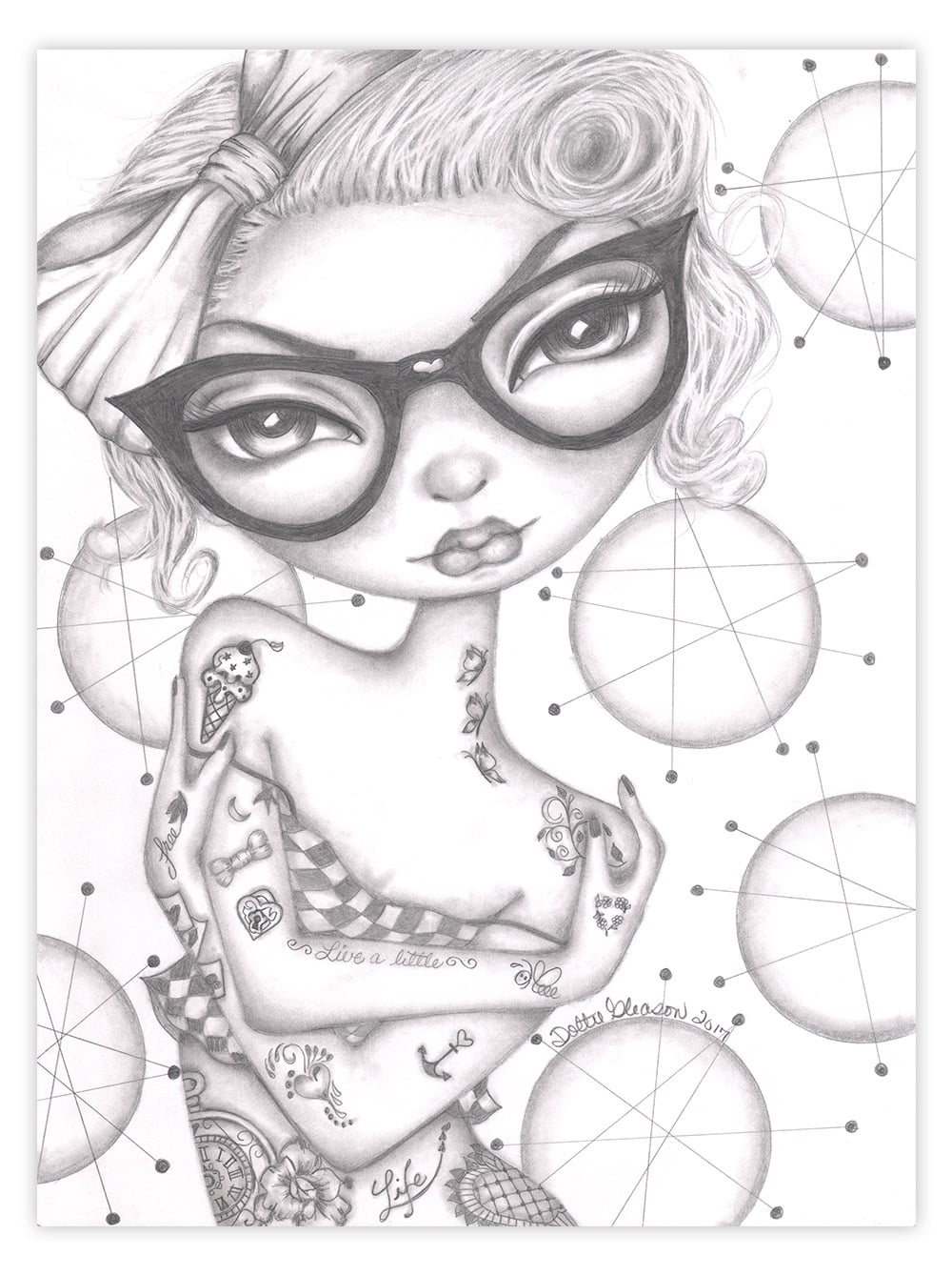 Black Market Art Company Betty Print