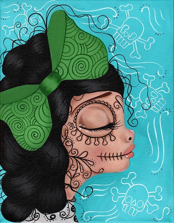Black Market Art Company Betty Boo Print