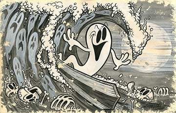 Black Market Art Company Beyond the Watery Grave Print - Black Market Art Company - Flyclothing LLC