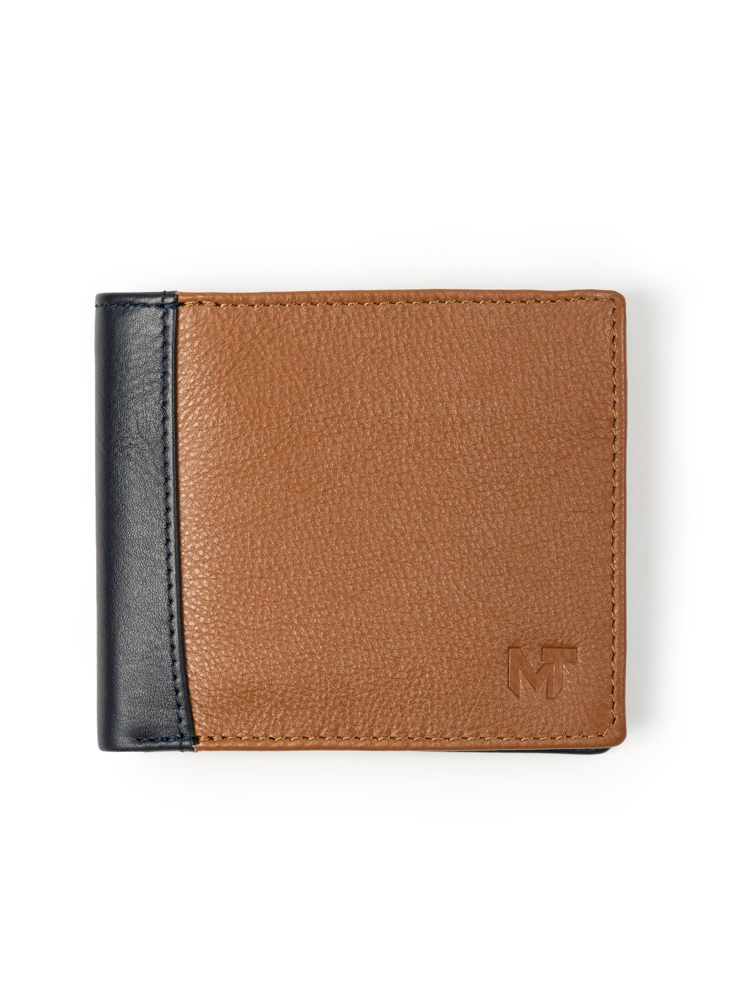Saxton Bi-Colour Wallet - Classy Leather Bags - Flyclothing LLC