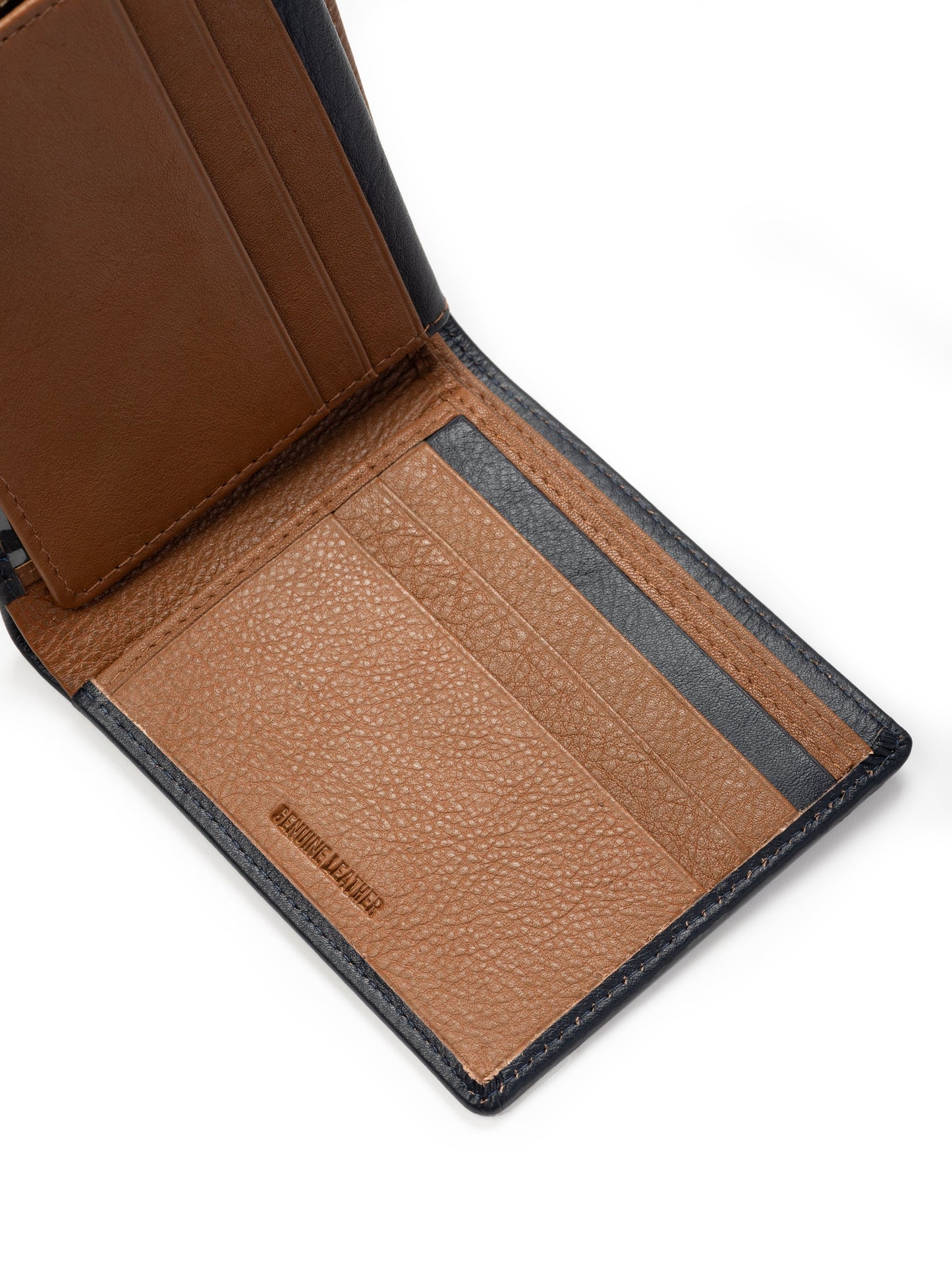 Saxton Bi-Colour Wallet - Classy Leather Bags - Flyclothing LLC