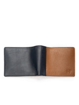 Saxton Bi-Colour Wallet - Classy Leather Bags - Flyclothing LLC