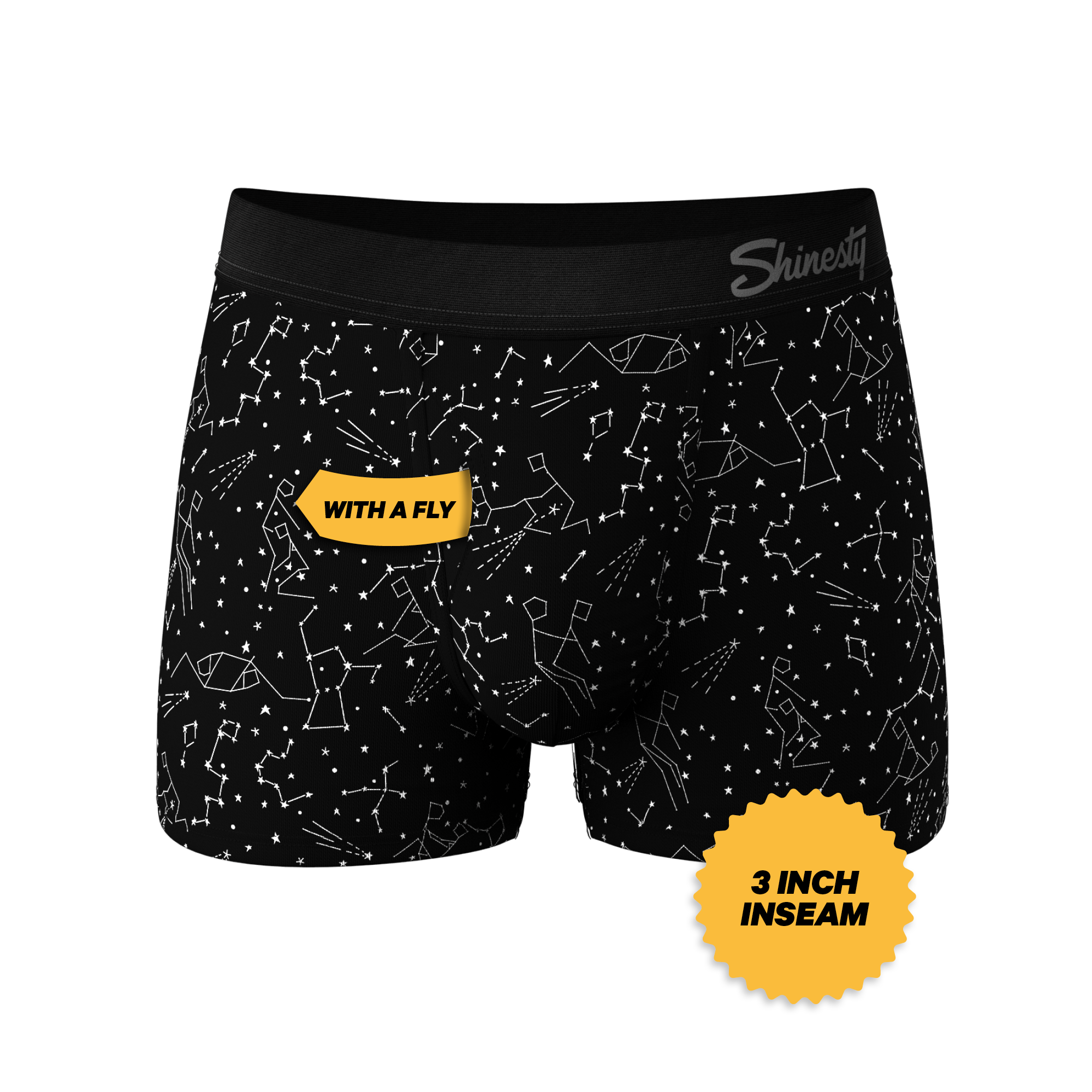 The Big Bang | Glow In The Dark Constellation Ball Hammock® Pouch Trunks Underwear