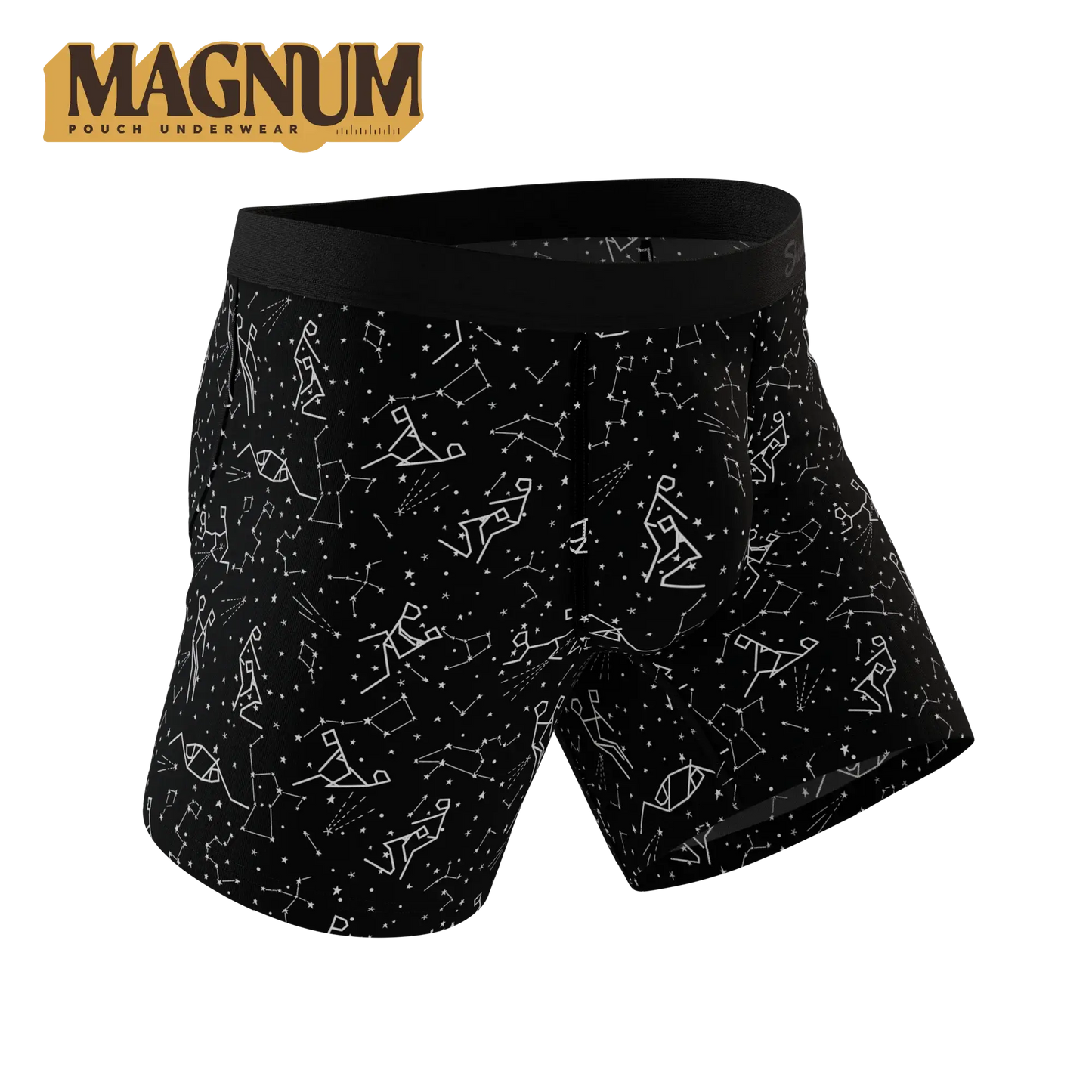 The Big Bang | Glow In The Dark Constellation Ball Hammock® Magnum Big Pouch Underwear - Shinesty - Flyclothing LLC