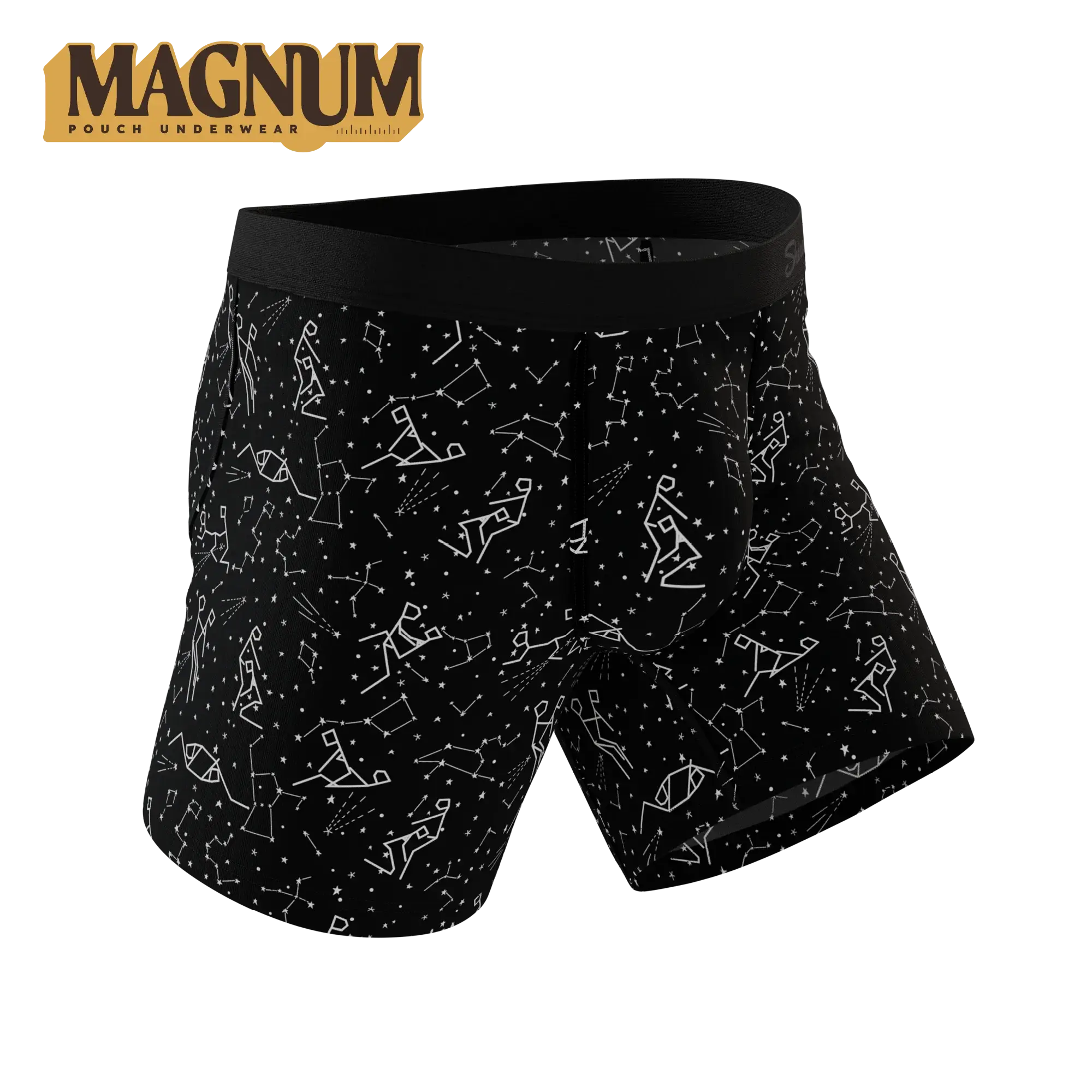 The Big Bang | Glow In The Dark Constellation Ball Hammock® Magnum Big Pouch Underwear - Shinesty - Flyclothing LLC