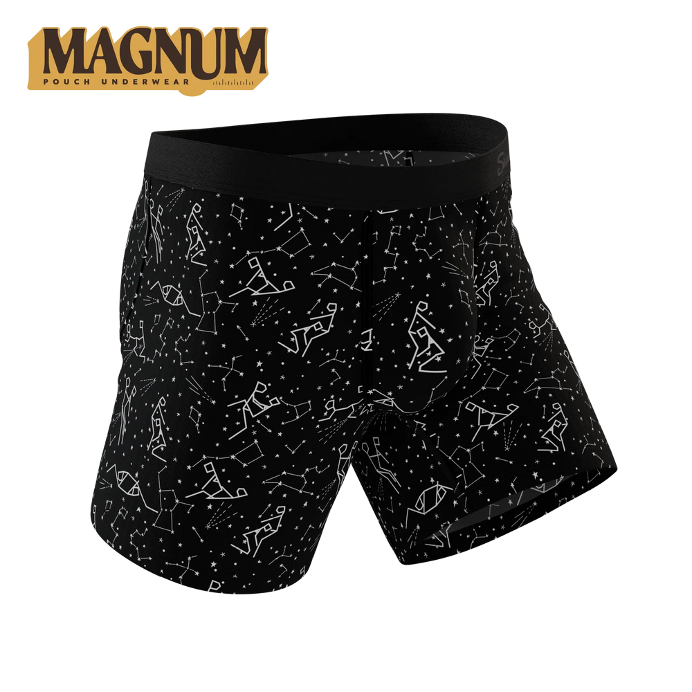 The Big Bang | Glow In The Dark Constellation Ball Hammock® Magnum Big Pouch Underwear - Shinesty - Flyclothing LLC