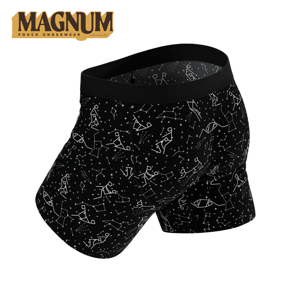 The Big Bang | Glow In The Dark Constellation Ball Hammock® Magnum Big Pouch Underwear - Shinesty - Flyclothing LLC