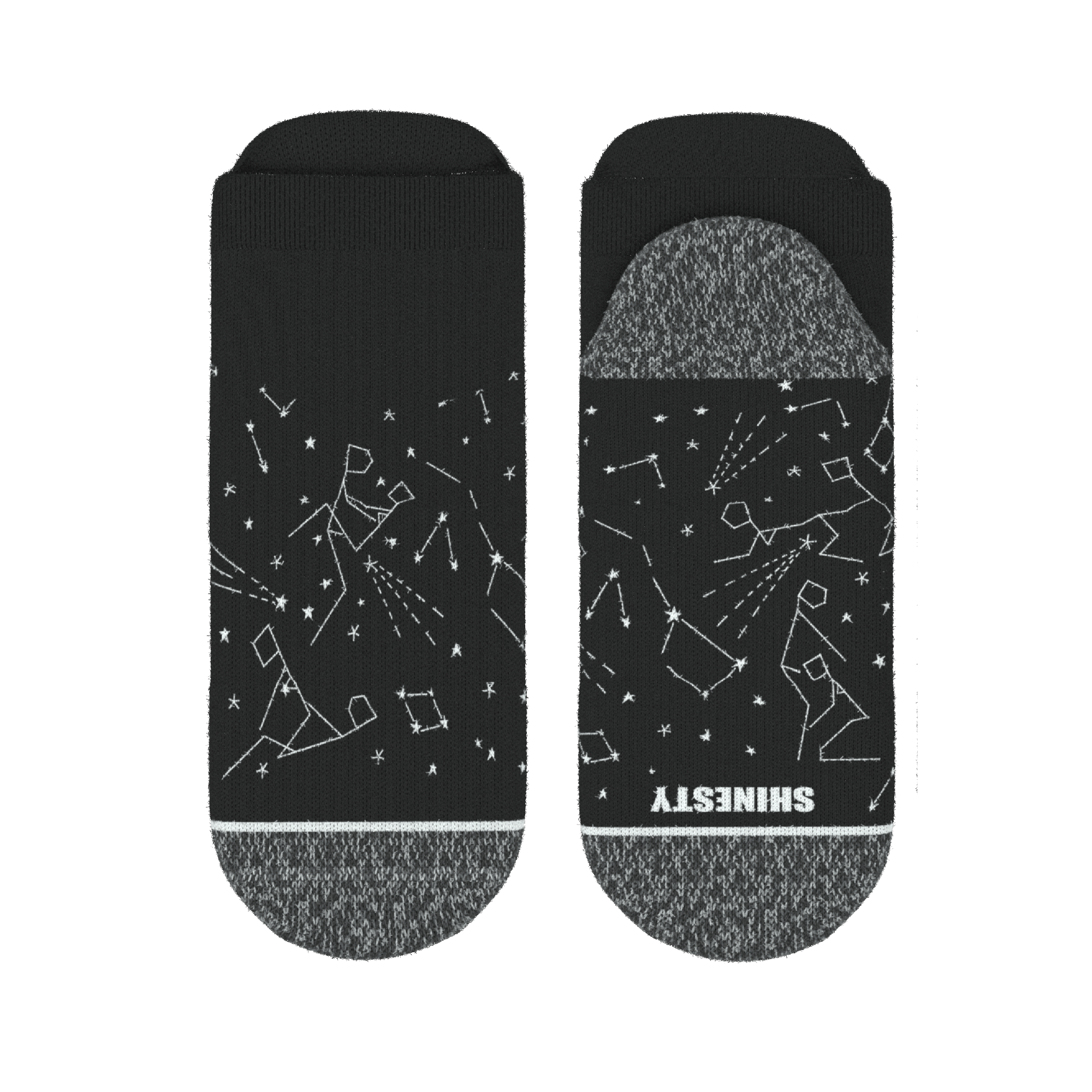 The Big Bang | Constellation Heel Hammock™ Ankle Socks - Shinesty