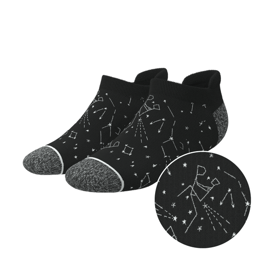 The Big Bang | Constellation Heel Hammock™ Ankle Socks - Shinesty