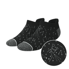The Big Bang | Constellation Heel Hammock™ Ankle Socks - Shinesty