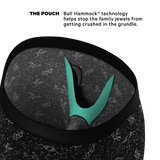 The Big Bang | Glow In The Dark Constellation Ball Hammock® Boxer - Long Leg