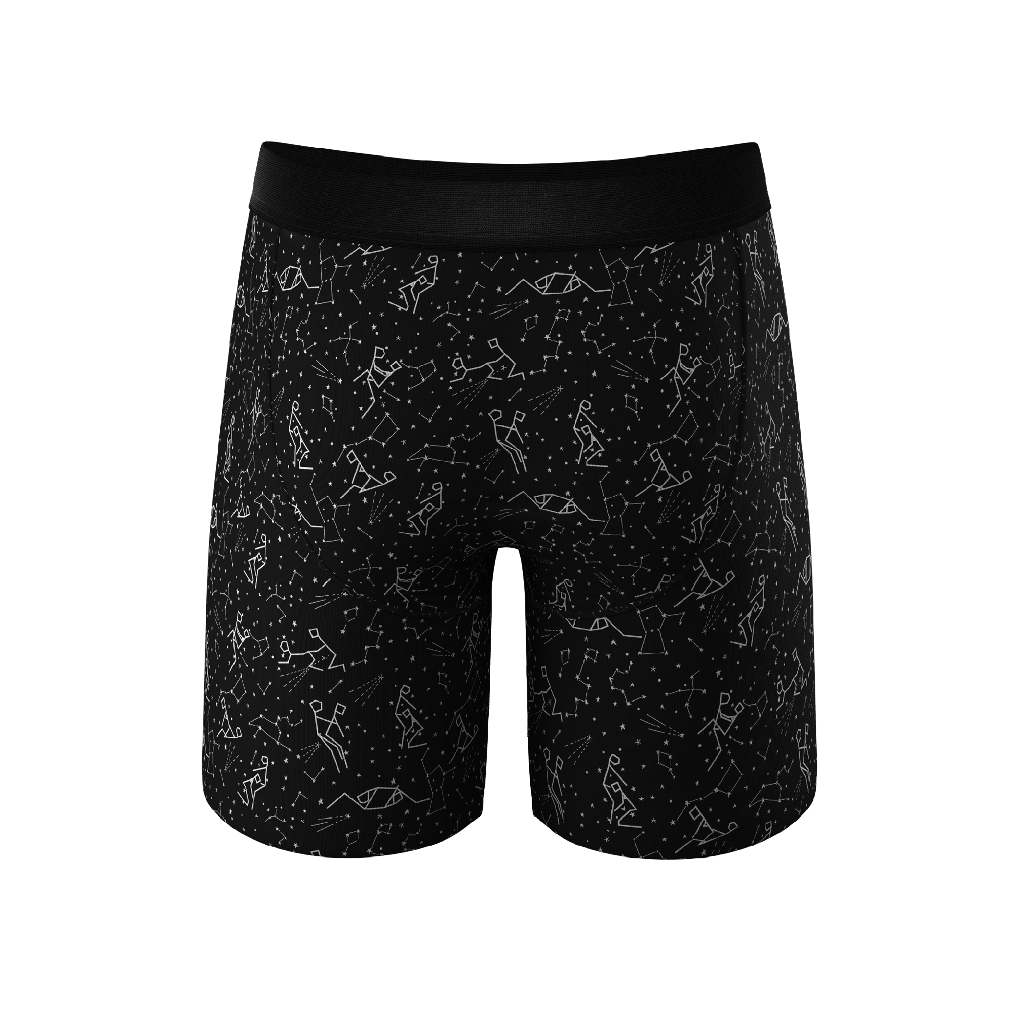 The Big Bang | Glow In The Dark Constellation Ball Hammock® Boxer - Long Leg