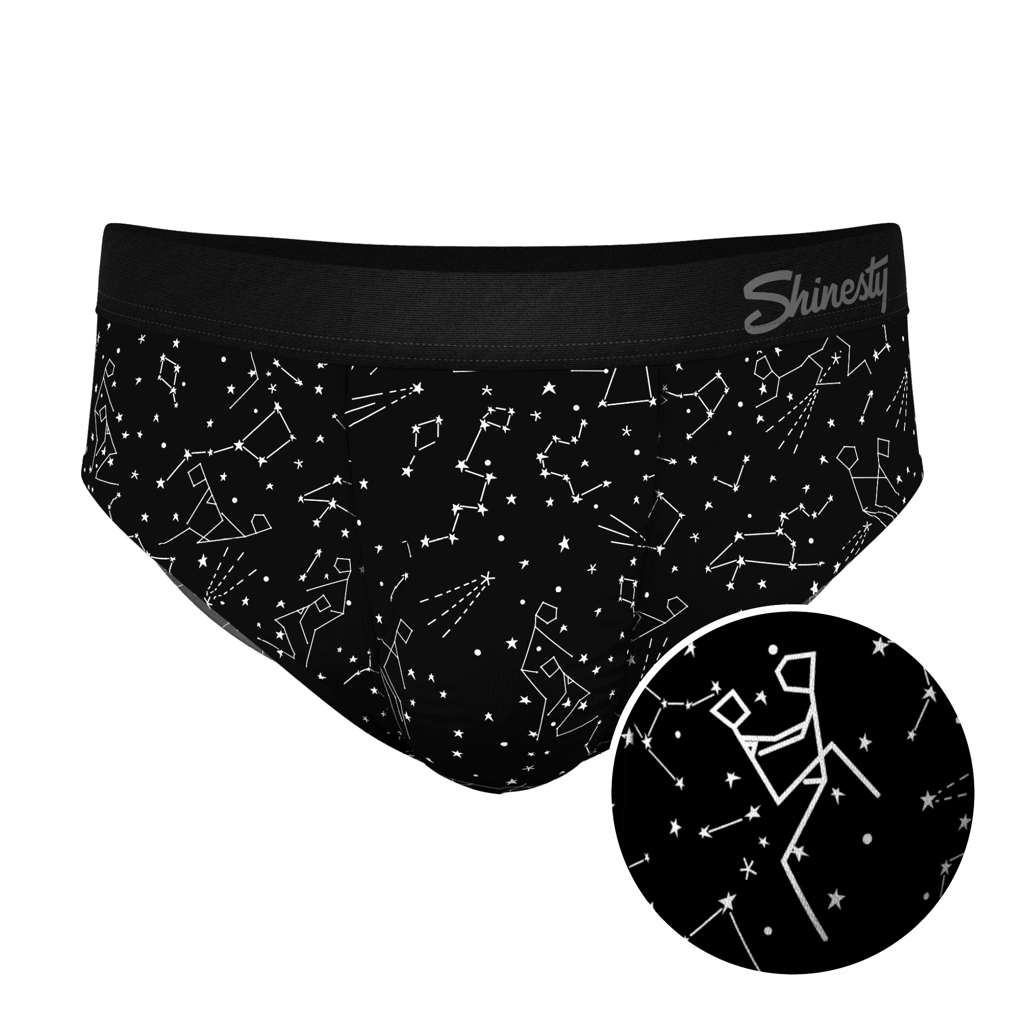 The Big Bang | Glow In The Dark Constellation Ball Hammock® Pouch Underwear Briefs