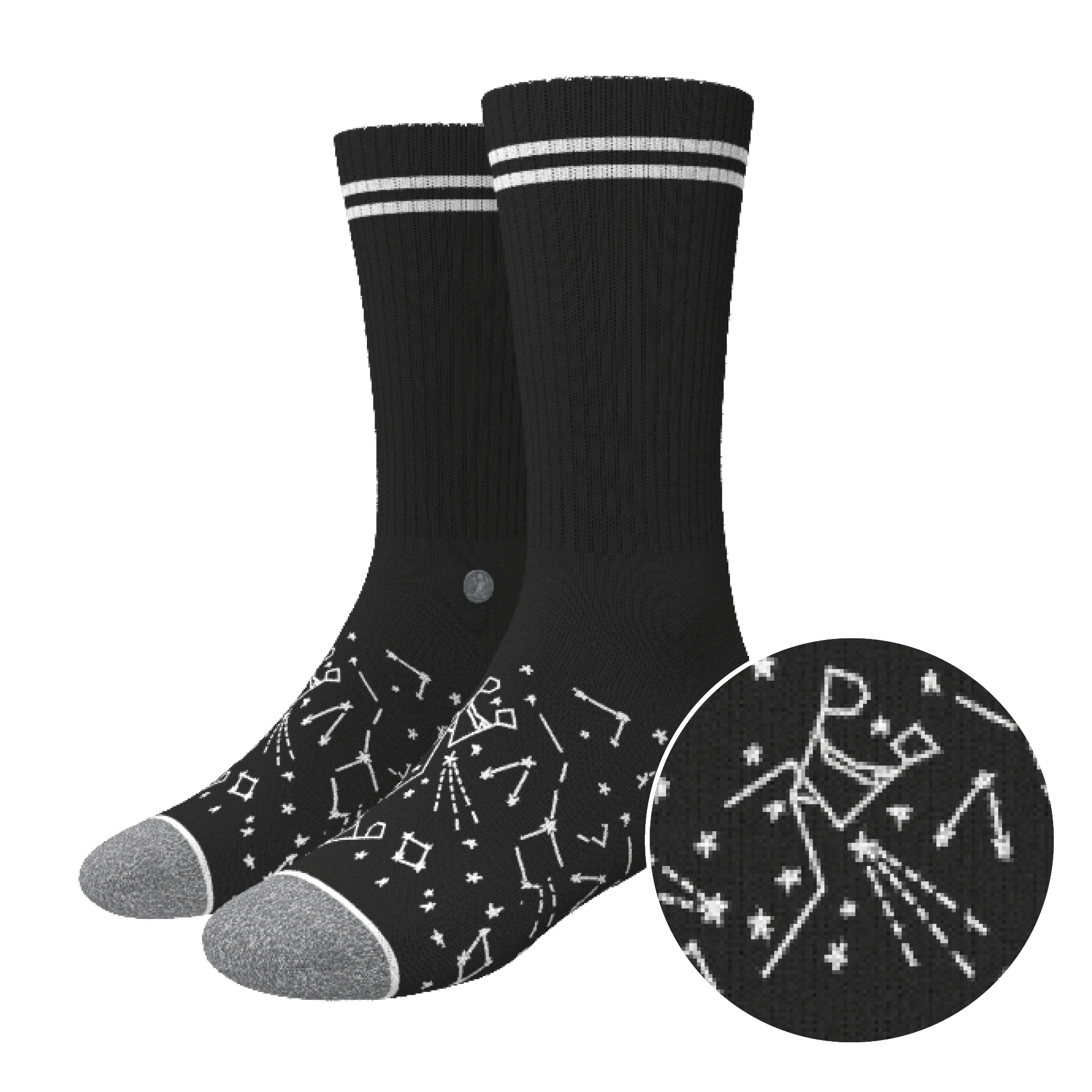 The Big Bang | Constellation Heel Hammock™ Crew Socks