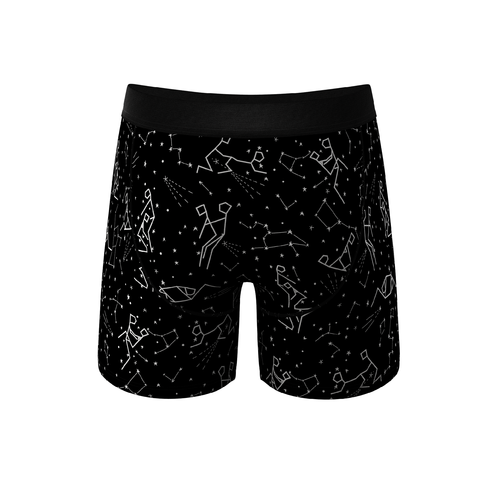 The Big Bang | Glow In The Dark Constellation Ball Hammock® Pouch Underwear With Fly