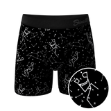 The Big Bang | Glow In The Dark Constellation Ball Hammock® Pouch Underwear With Fly