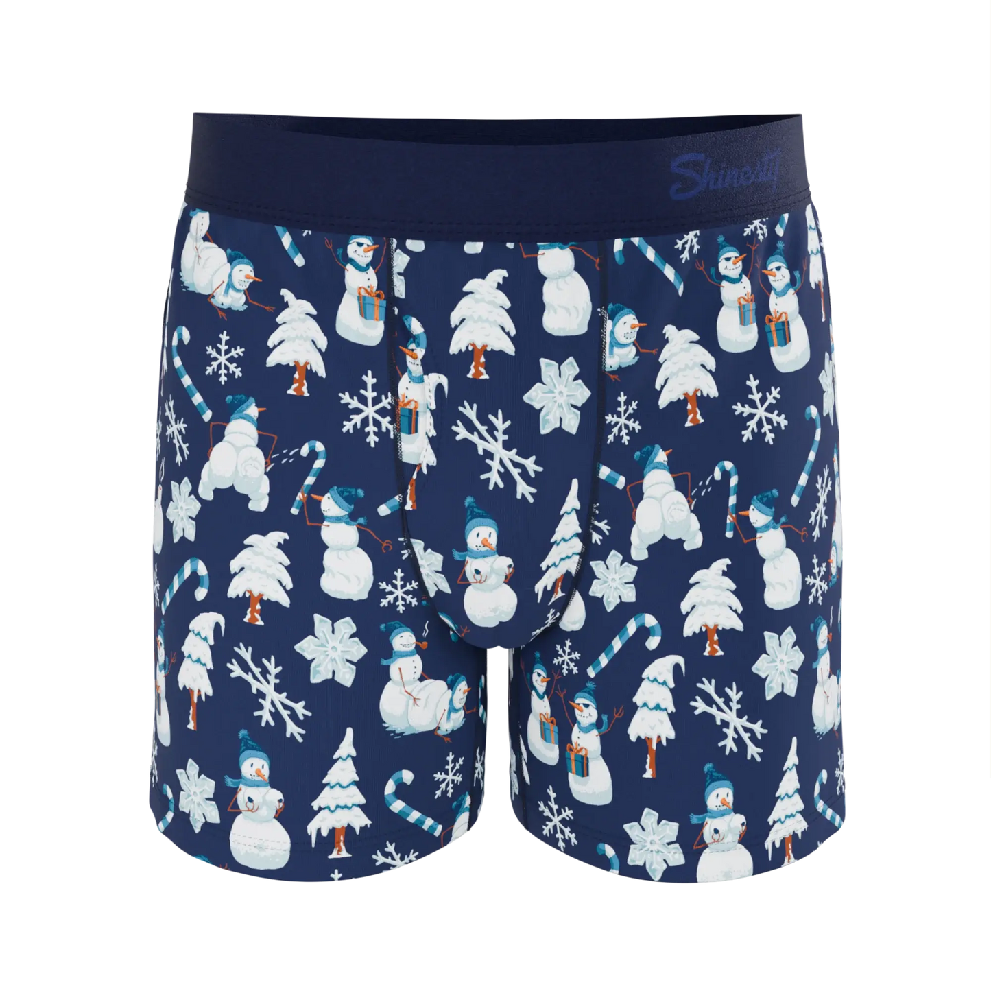 The Big Blizzard | Naughty Snowmen Boxers - Shinesty - Flyclothing LLC