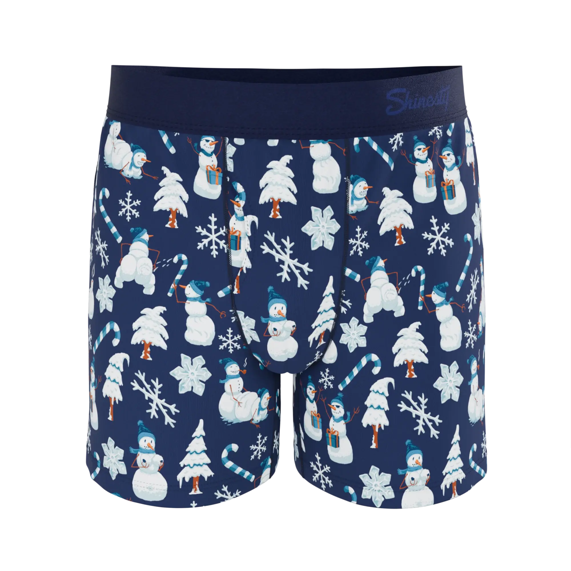 The Big Blizzard | Naughty Snowmen Boxers - Shinesty - Flyclothing LLC