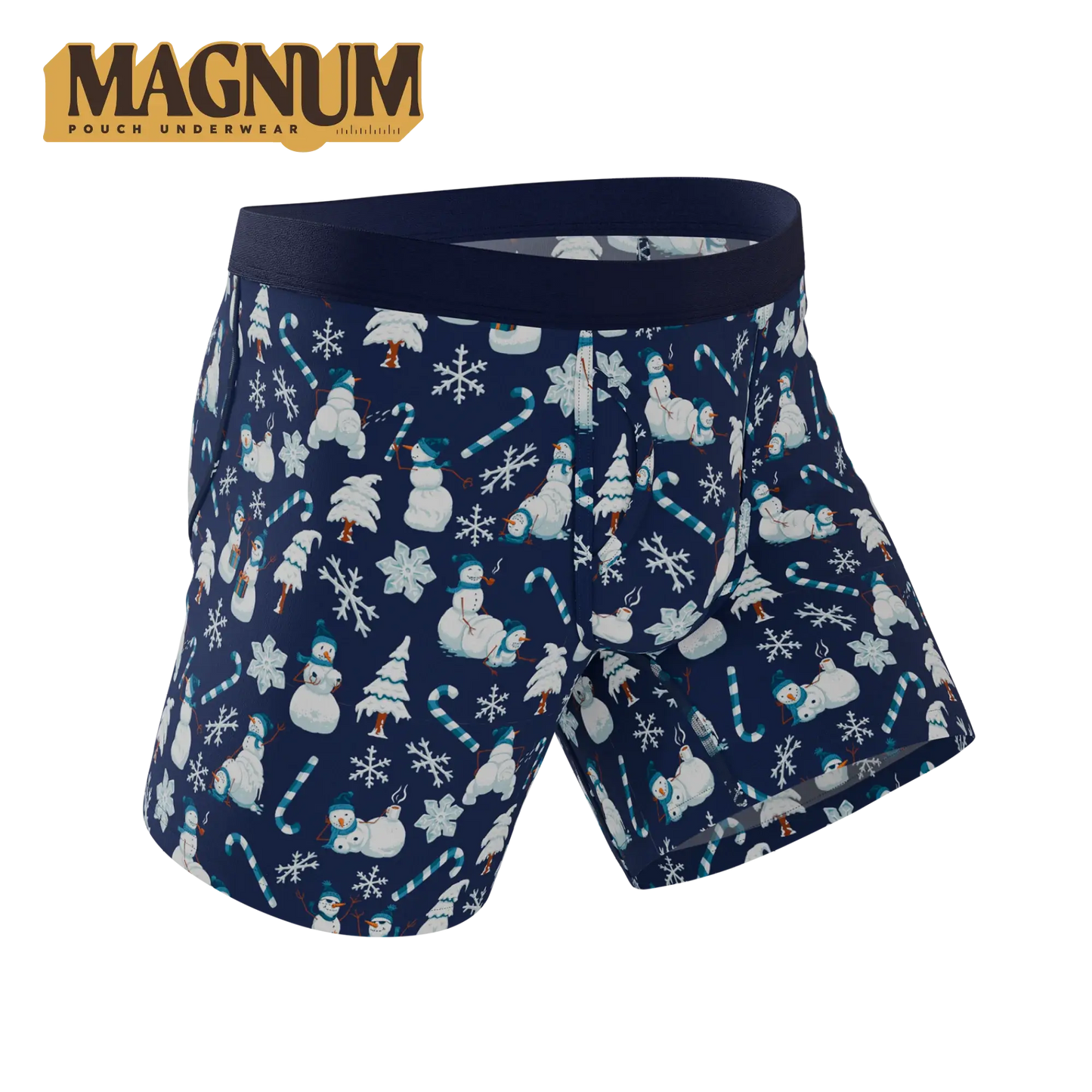 The Big Blizzard | Naughty Snowmen Ball Hammock® Magnum Big Pouch Underwear - Shinesty - Flyclothing LLC