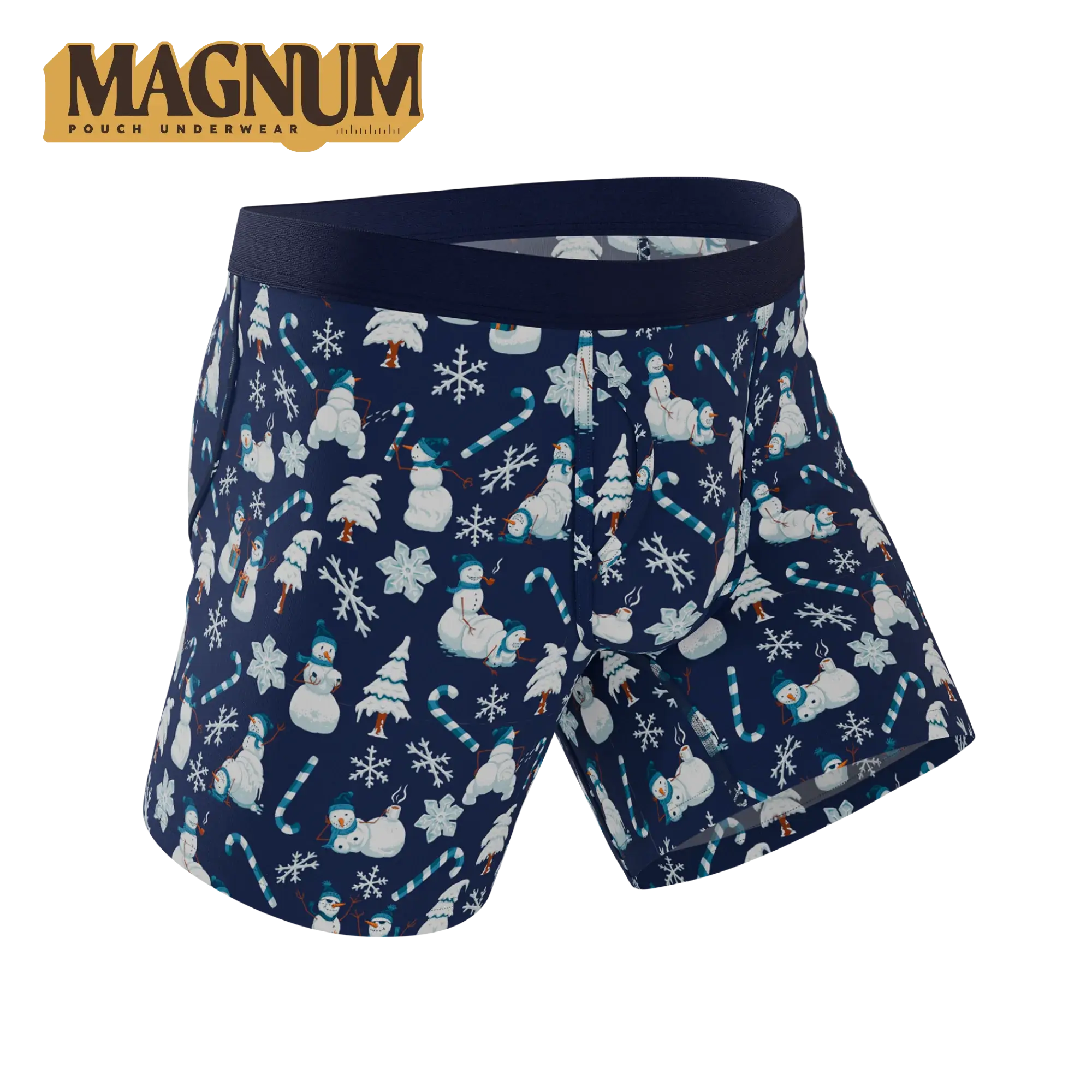 The Big Blizzard | Naughty Snowmen Ball Hammock® Magnum Big Pouch Underwear - Shinesty - Flyclothing LLC