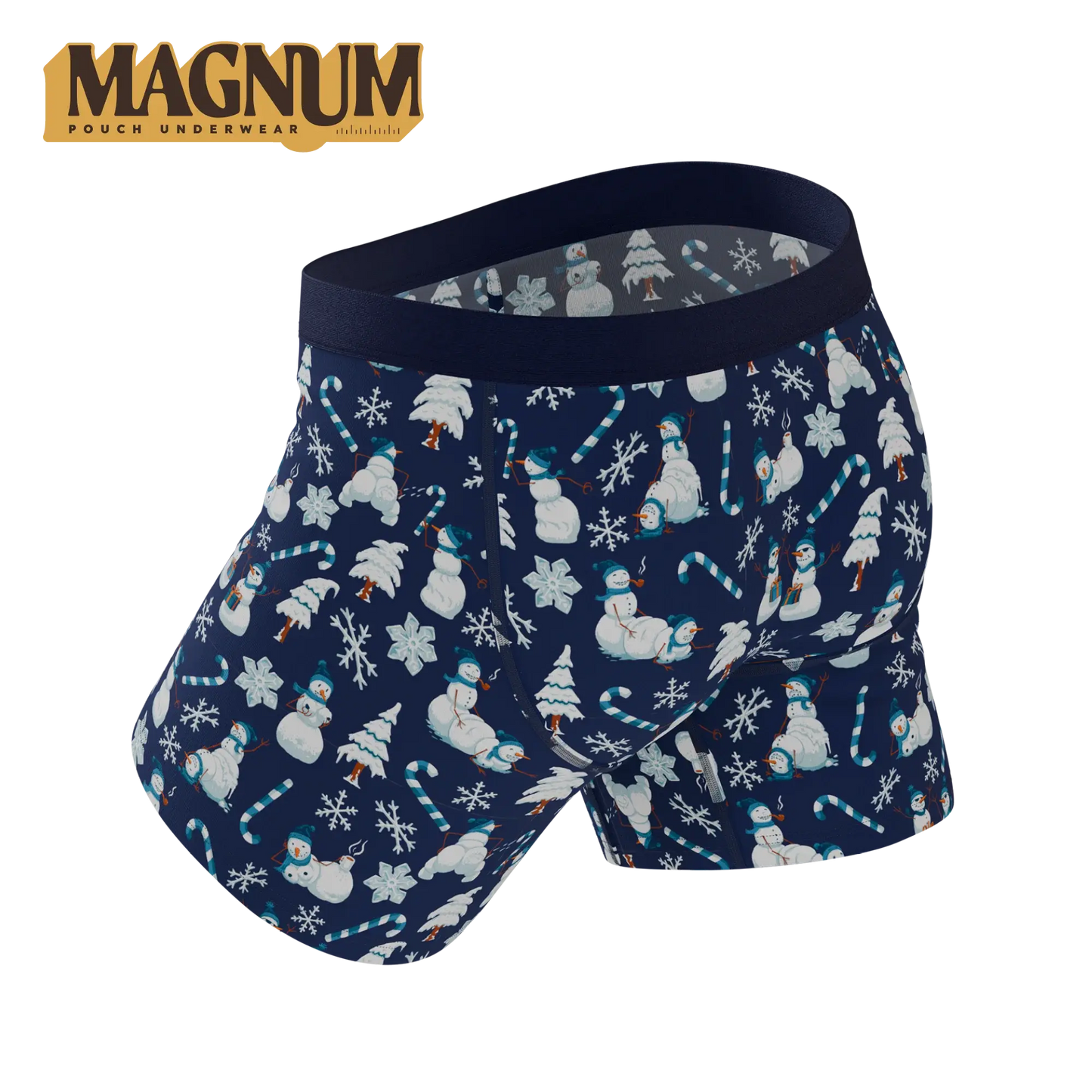 The Big Blizzard | Naughty Snowmen Ball Hammock® Magnum Big Pouch Underwear - Shinesty - Flyclothing LLC