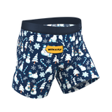 The Big Blizzard | Naughty Snowmen Ball Hammock® Pouch Underwear With Fly