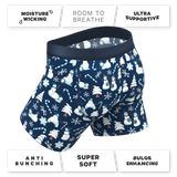 The Big Blizzard | Naughty Snowmen Ball Hammock® Pouch Underwear With Fly - Shinesty - Flyclothing LLC